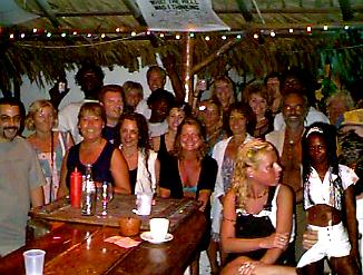 The Bat Posse at the Negril Yacht Club  in Negril, Jamaica