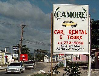 Camore Car Rental in Negril, Jamaica