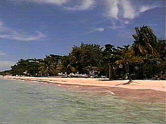 The Beach at Firefly in Negril Jamaica