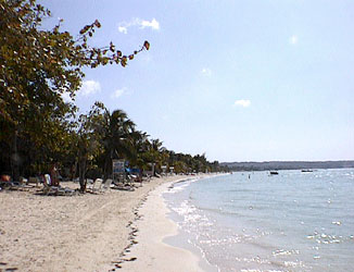 Yesterdaay on the beach near Firefly  Negril Jamaica