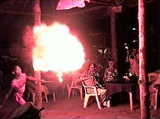Fire Dancer at Red Snapper