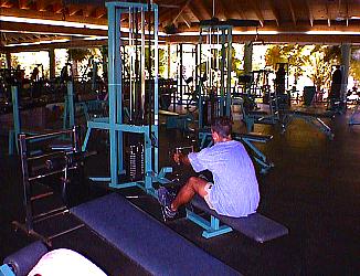 Working Out in Negril, Jamaica