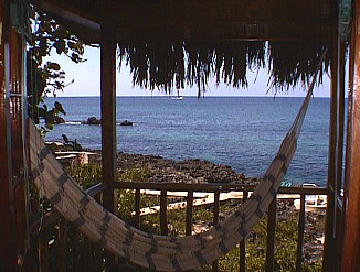 Hammock at Heart Beat in Negril Jamaica
