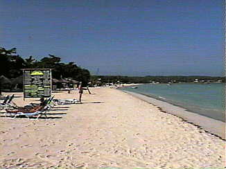 Legends beach in Negril Jamaica