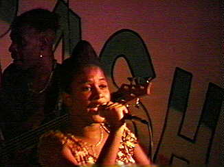 Lady Lorica at Roots Bamboo in Negril Jamaica