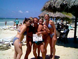 Lotion Boy in Negril Jamaica