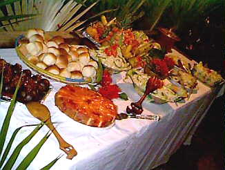 Dessert at Mento Yard at Lighthouse Inn in Negril Jamaica