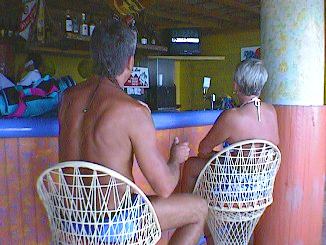 Michigan vs. OSU at Risky Business in Negril Jamaica