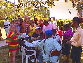 Mike and Suzie's Wedding at Falcon Cottages in Negril Jamaica