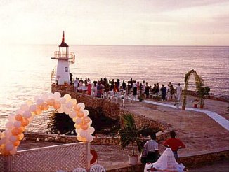Wedding Day at Mariner's Inn on the cliffs in Negril Jamaica