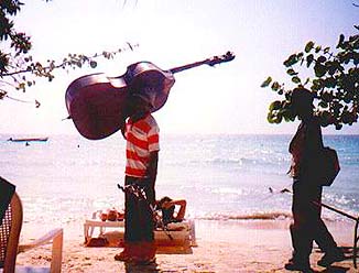Roving Music in Negril, Jamaica
