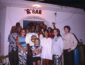 The Pub Crawl at the R Bar in Negril Jamaica