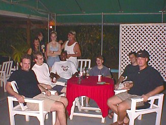 The Ending of the Pub Crawl in Negril Jamaica