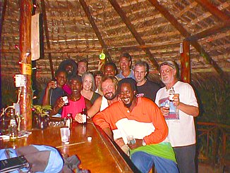 The Pub Crawl at Thatch Hut in Negril Jamaica