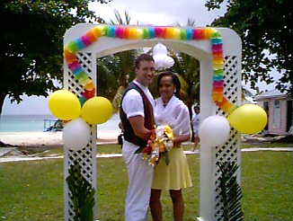 Wedding at Negril Gardens in Negril Jamaica