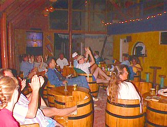 University of Michigan Fans at Risky Business in Negril Jamaica
