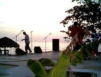 Sunset Set up in Negril, Jamaica