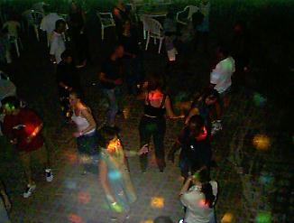 Dancing at the Sunset Show at Mariner's Inn in Negril, Jamaica