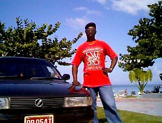 Roger's Taxi in Negril, Jamaica