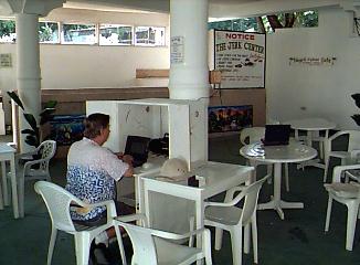 The Negril Cyber Cafe at Eddie's Tigress 2 in Negril, Jamaica