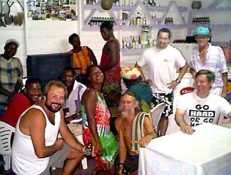 The Pub Crawl at Jamaican Price in Negril, Jamaica