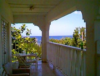 Papa Tigress' view in Negril, Jamaica