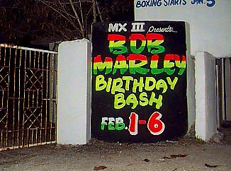 Marley Bashment in Negril, Jamaica