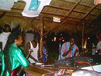 Ivo Wiser and the Airwave Musicians at the Negil Yacht Club in Negril, Jamaica