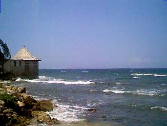 The coast in Negril, Jamaica