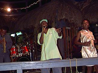 Edge Michael at Risky Business in Negril, Jamaica