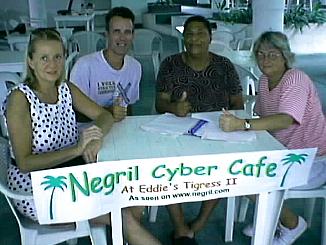 Donations in Negril, Jamaica