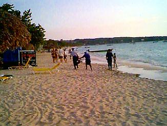 Holding Hands on the Sands in Negril, Jamaica