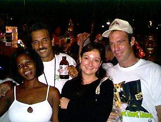 Survivors at the Yacht Club in Negril, Jamaica