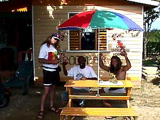Hello from Tedd's One Stop in Negril, Jamaica