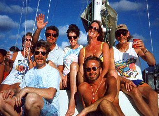 Friends on the Eclipse in Negril Jamaica