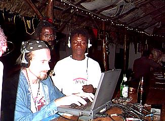 NEN performing at the Yacht Club in Negril, Jamaica