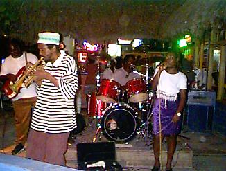 Risky Business on Monday night in Negril, Jamaica