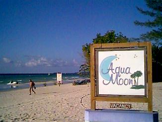 More Beach at Aqua Moon in Negril, Jamaica
