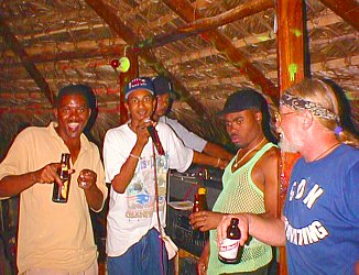 Thatch Hut in Negril Jamaica