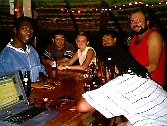 Friday's Party at the Thatch Hut in Negril, Jamaica