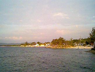 The Negril Yacht Club at sunset in Negril Jamaica