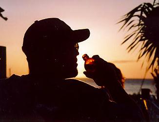 Curtis in Negril, Jamaica