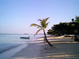 The Beach at Firefly in Negril Jamaica
