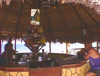 Pee Wee's on the cliffs on the West End  in Negril Jamaica