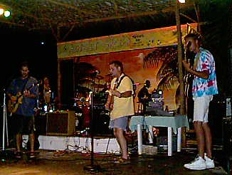 Rich Hardesty Band at the Mariner's Inn Sunset Show in Negril Jamaica