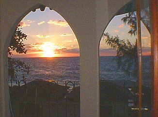 Wednesday's Sunset at Mirage Resort in Negril Jamaica