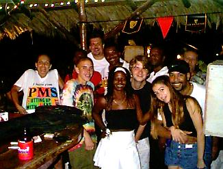 The Negril Crew at the Negril Yacht Club in Negril, Jamaica