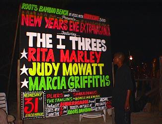 New Year's Eve at Roots Bamboo in Negril Jamaica