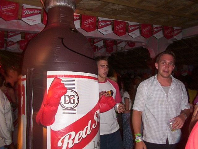Mr. Red Stripe!