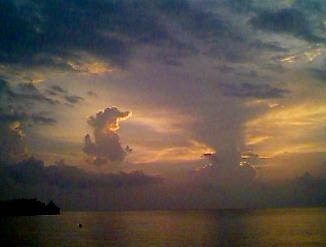 Emancipation Weekend Sunset in Negril, Jamaica